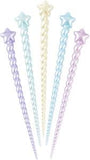 True Zoo Pearlescent Pastel Unicorn Stir Sticks Set of 5 - Aura In Pink Inc.