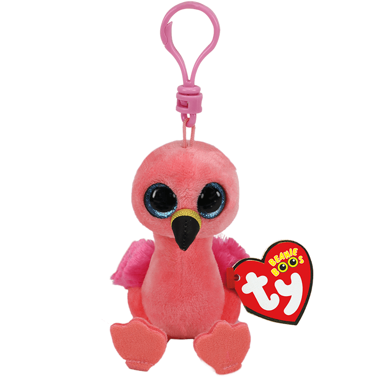 Ty Flamingo Gilda Beanie Babies Clip – Aura In Pink