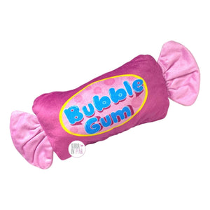 Ugoo Pets Pink Bubblegum Squeaky Plush Dog Toy