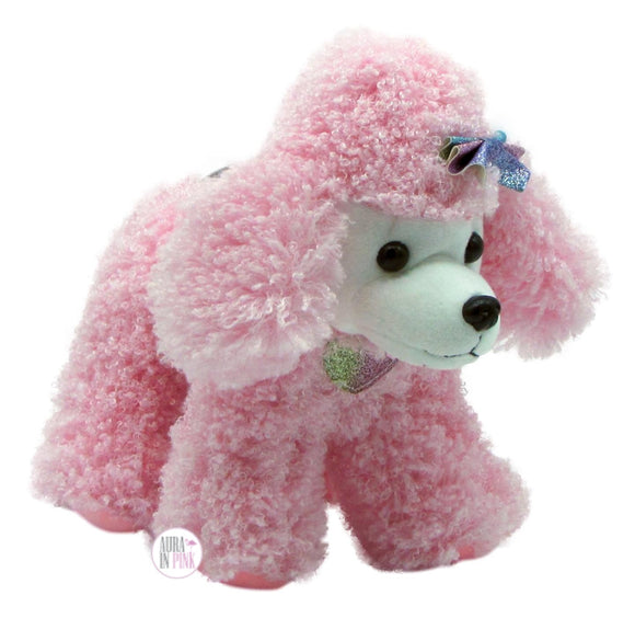 VIP Bubblegum Pink Poodle Fluffy Plush Bag Purse – Aura In Pink Inc.