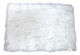 Various Shaped Luxurious Faux Fur Throw Rugs - Aura In Pink Inc.