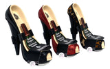 Wild Eye Designs Wink Stopperella Stilletto High Heel Shoe Bottle Stoppers - Black, Red, Leopard - Aura In Pink Inc.