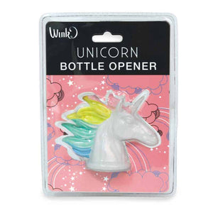 Wink by Wild Eye Designs Unicorn Bottle Opener - Aura In Pink Inc.