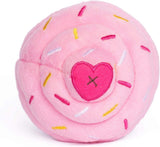 Zippy Paws NomNomz Pink Cupcake Squeaky Plush Dog Toy