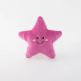Zippy Paws Starla The Starfish Squeaky Plush Dog Toy - Aura In Pink Inc.