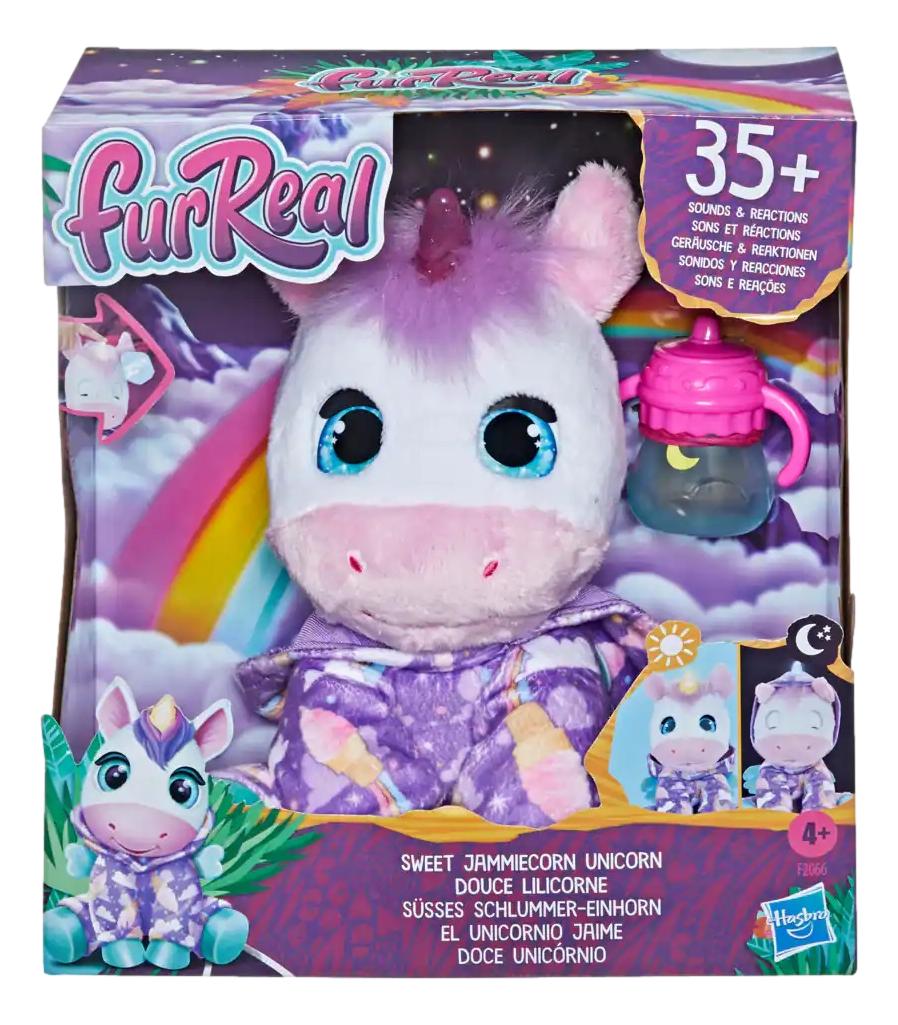 furReal Sweet Jammiecorn Unicorn Light Up Interactive Plush Toy – Aura In  Pink Inc.