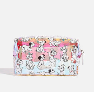 Disney x SkinnyDip London 101 Dalmatians Iridescent Beauty Zip Case - Aura In Pink Inc.